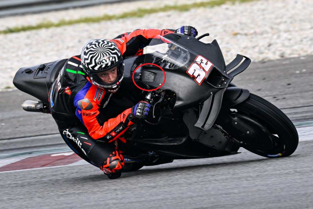 MotoGP, Aprilia mit dem S-Duct: eine von der Formel 1 inspirierte „Aero“-Revolution