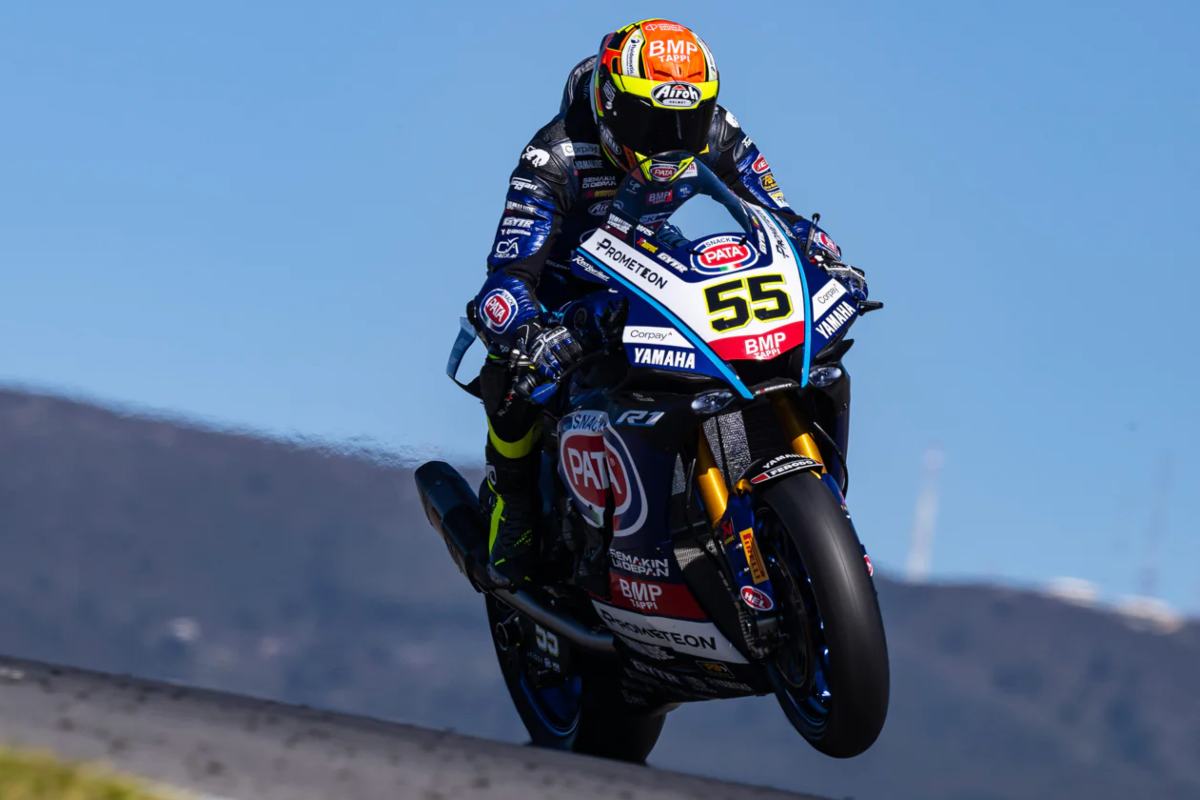 SBK, Yamaha exalte Locatelli : “Le meilleur test à Portimao, rythme fantastique”