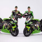 Jonathan Rea Alex Lowes Kawasaki giri motore 2023