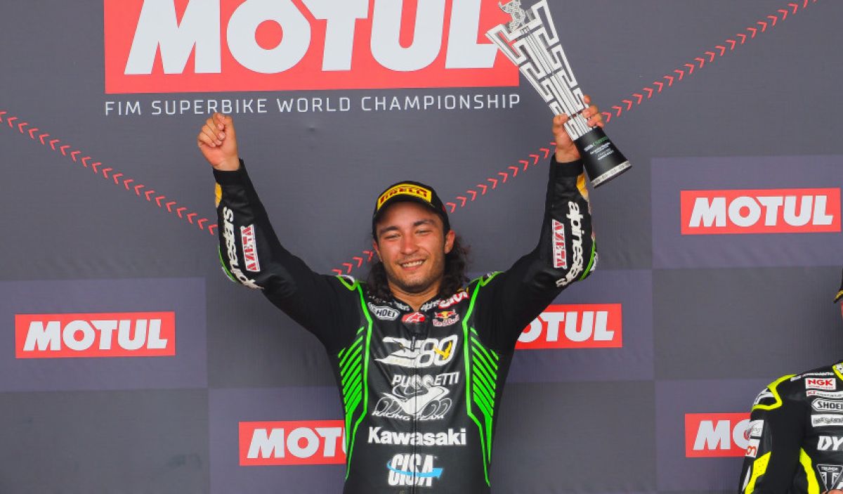 Premier centre de Can Oncu, Kawasaki ne sourit qu’en Supersport