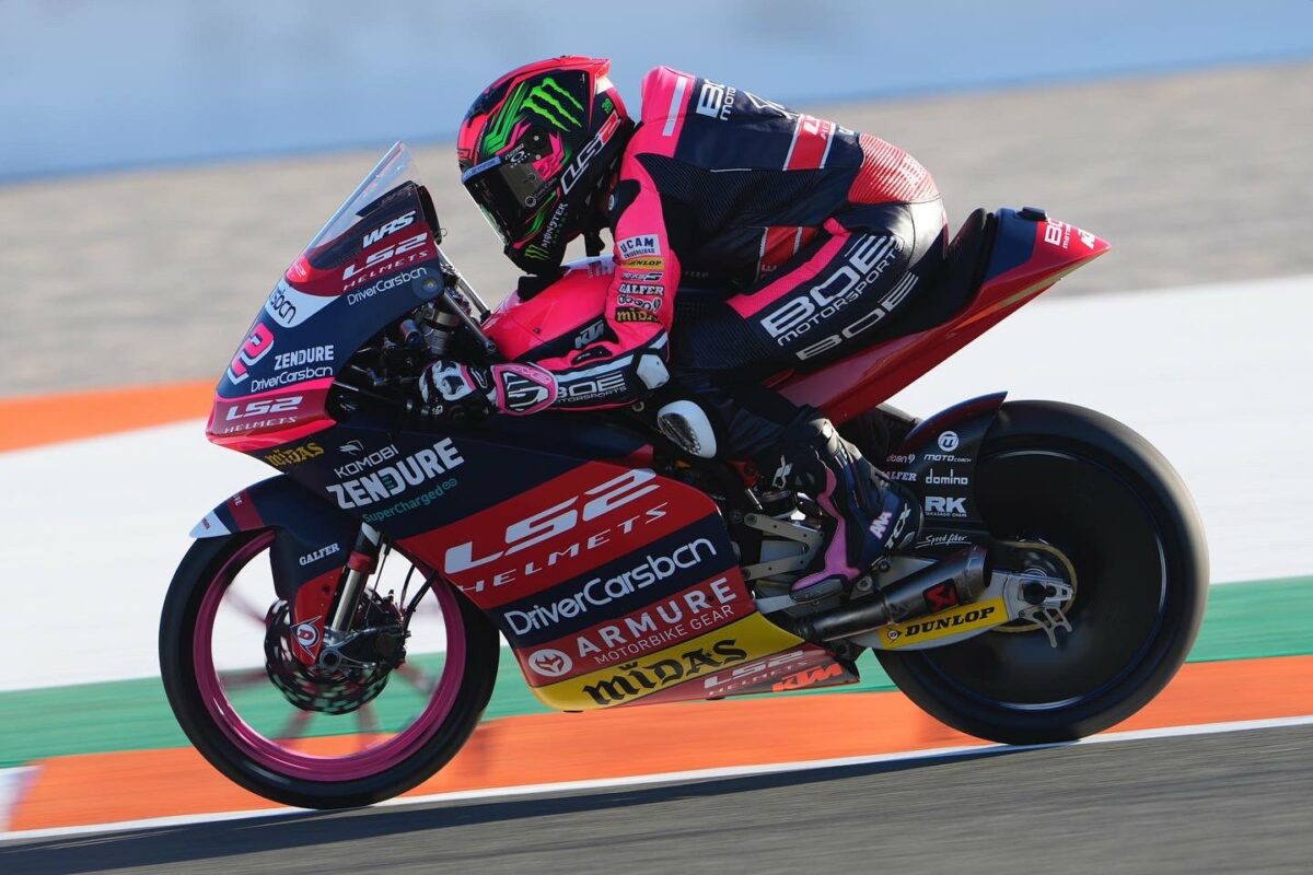 Moto3 : Ana Carrasco, le casque 2023 avec une dédicace à Luis Salom