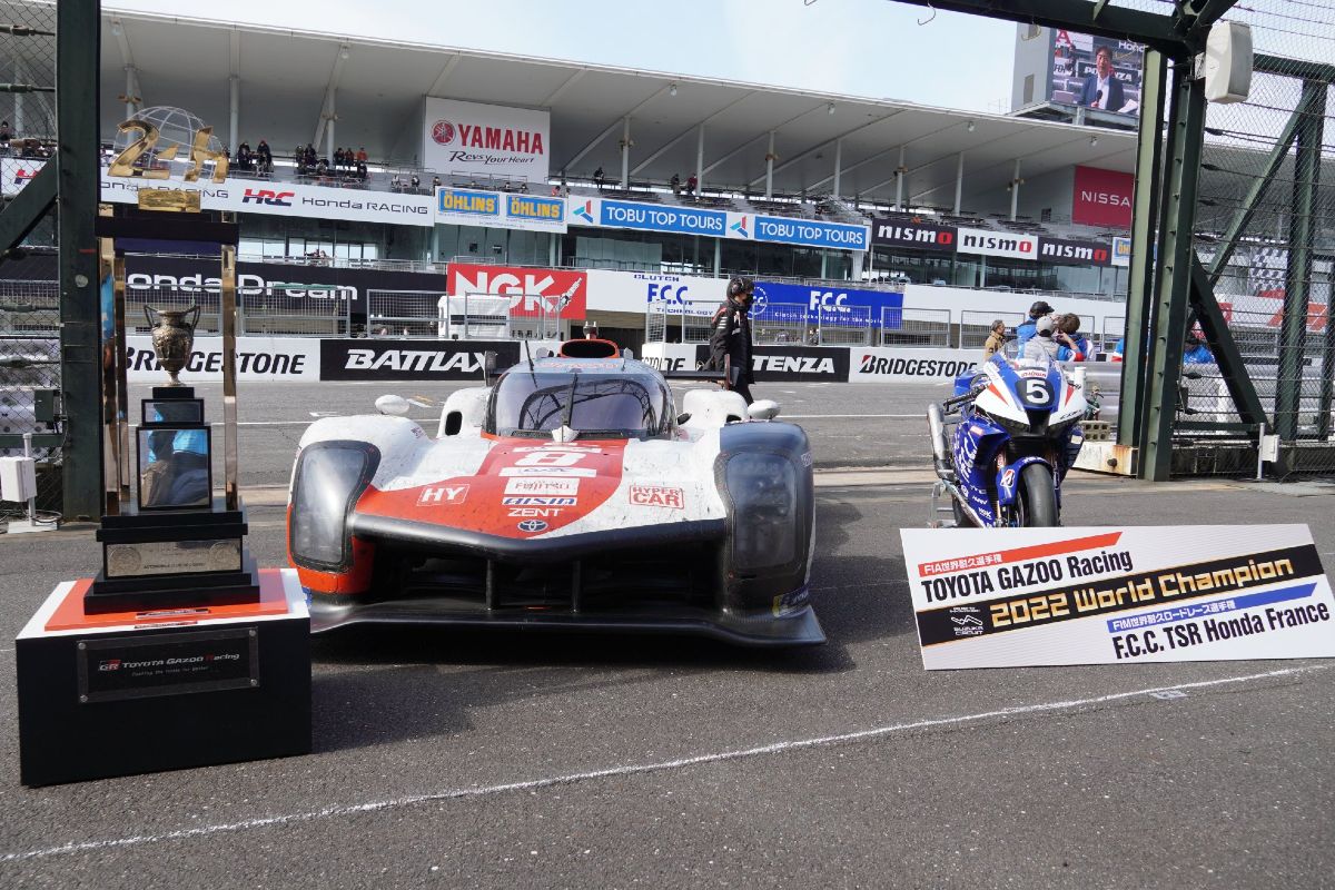 A Suzuka, célébration des champions du monde d’endurance 2022