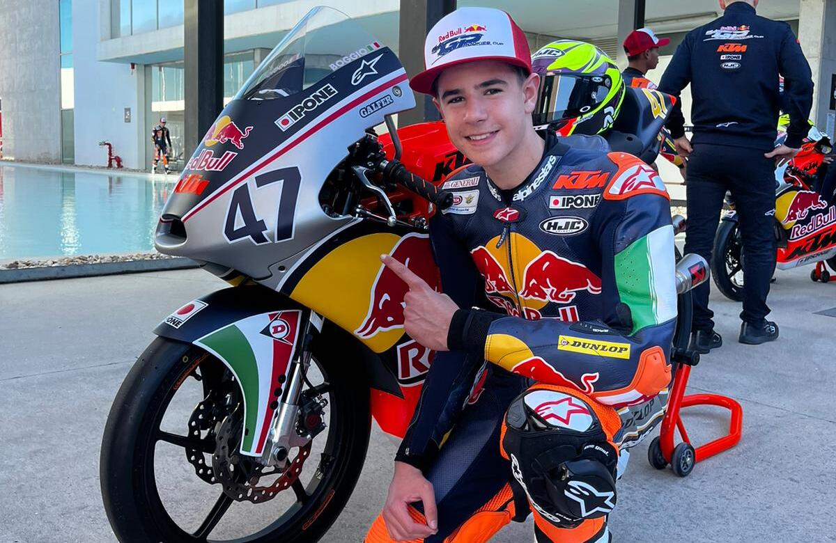 Dodò Boggio, une double fracture du pied reporte les débuts de la Rookies Cup