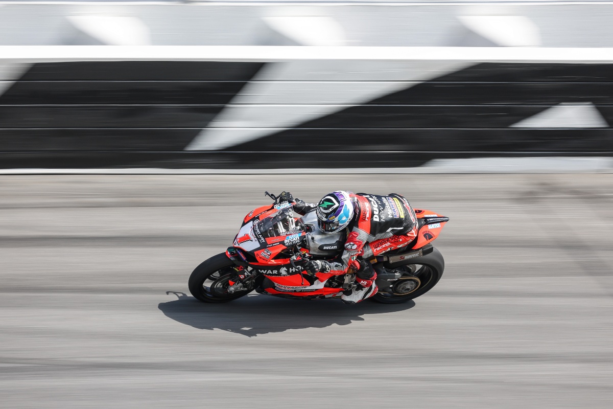 Ducati på foreløbig stang ved Daytona 200 2023