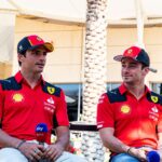 Carlos Sainz Charles Leclerc Ferrari F1 2023