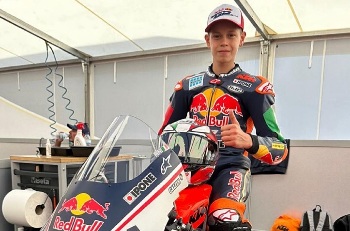 Guido Pini vers la Rookies Cup : “Montrons où nous pouvons rester”