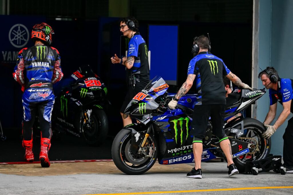 Keraguan MotoGP, Yamaha, dan ‘aero’: perubahan apa pada mesin 4 segaris? MotoGP, la Yamaha M1 di Fabio Quartararo