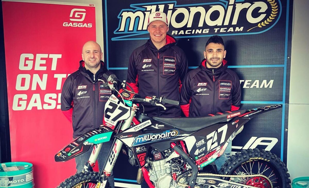 MXGP : Arminas Jasikonis retente avec Millionaire Racing Team