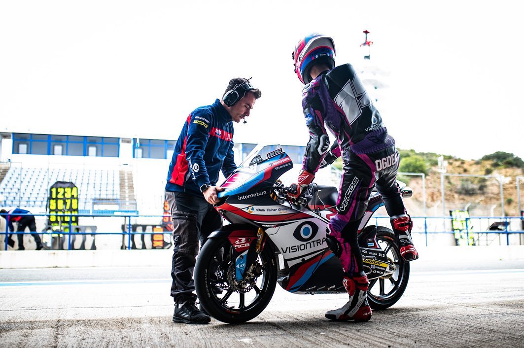 Moto3, test de Jerez : Ogden en tête du jour 2, Rossi-Fenati dans le top 10