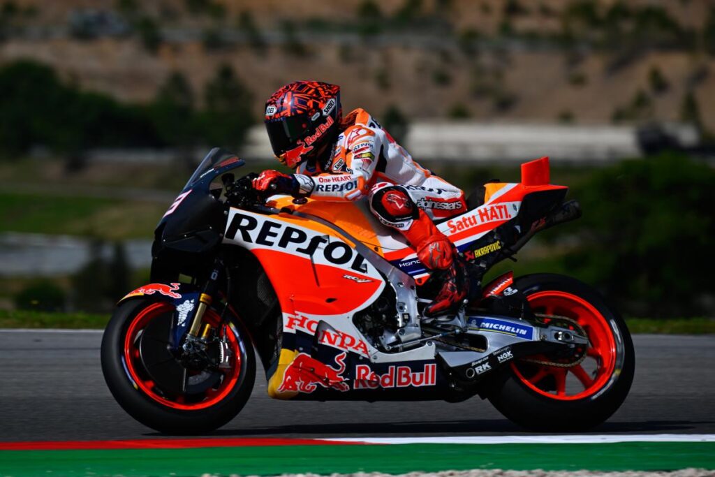 MotoGP, Marc Marquez sulla Honda RC-V 2023