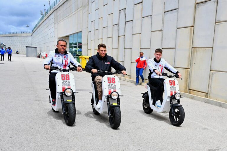 Scooter elettrici nel paddock MotoGP, Sic58