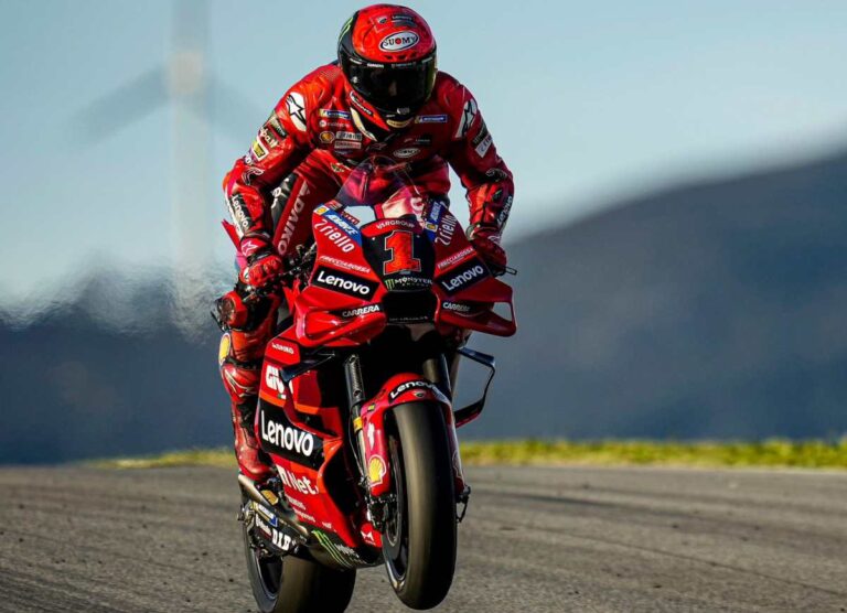 Pecco Bagnaia test MotoGP Portimao