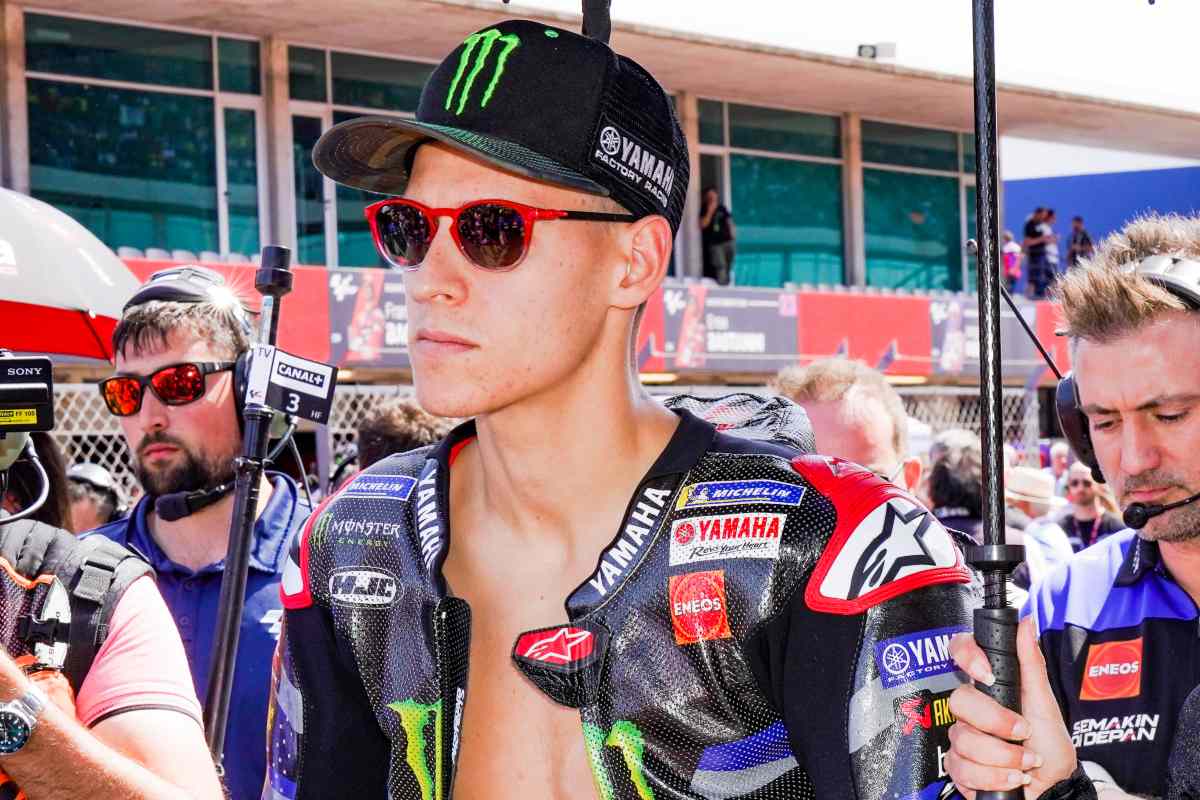 Quartararo, le problème habituel avec la Yamaha : “Impossible de dépasser”