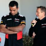 Marco Barnabò con Danilo Petrucci, Superbike