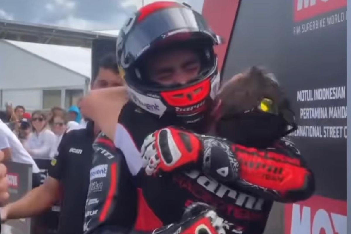 Superbike, Petrucci arrive “Mais le sprint est une auto tamponneuse, je ne les comprends pas”