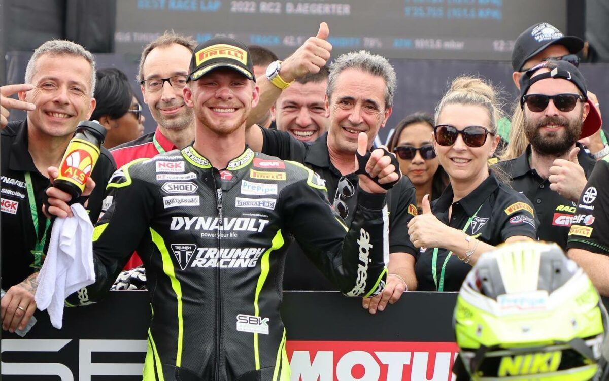 Supersport: Tuuli-Triumph primeira alegria, Ballerini “começou um pouco do zero”