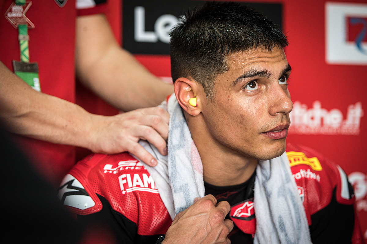 Superbike, Michael Rinaldi: “Om het Bautista moeilijk te maken, mag ik geen fouten maken”