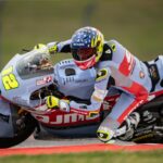 Moto2 Austin, trénink 3: poslední skok ze Salace, Arbolino je 3