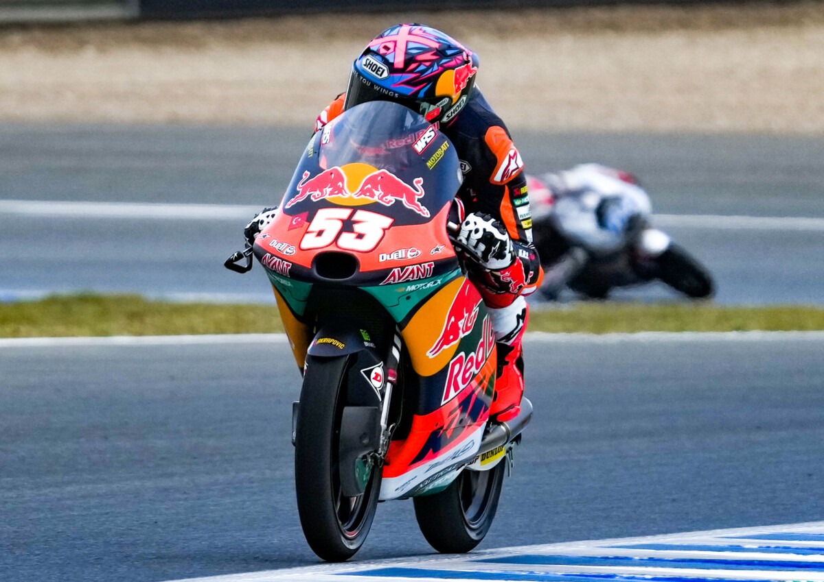 Moto3 Jerez: Oncu a rugi de la pole, Fenati sur la deuxième ligne