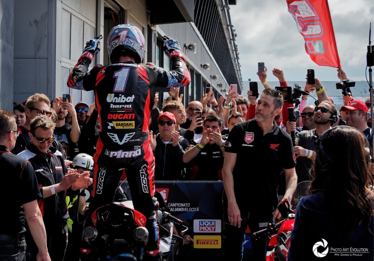 Civ SBK, Michele Pirro domine la course 2 “Ils ont encore à faire avec moi”