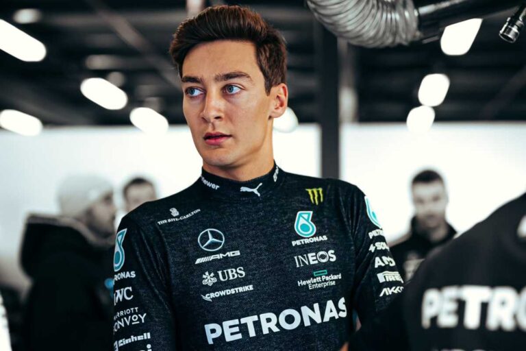 George Russell Red Bull Mercedes F1