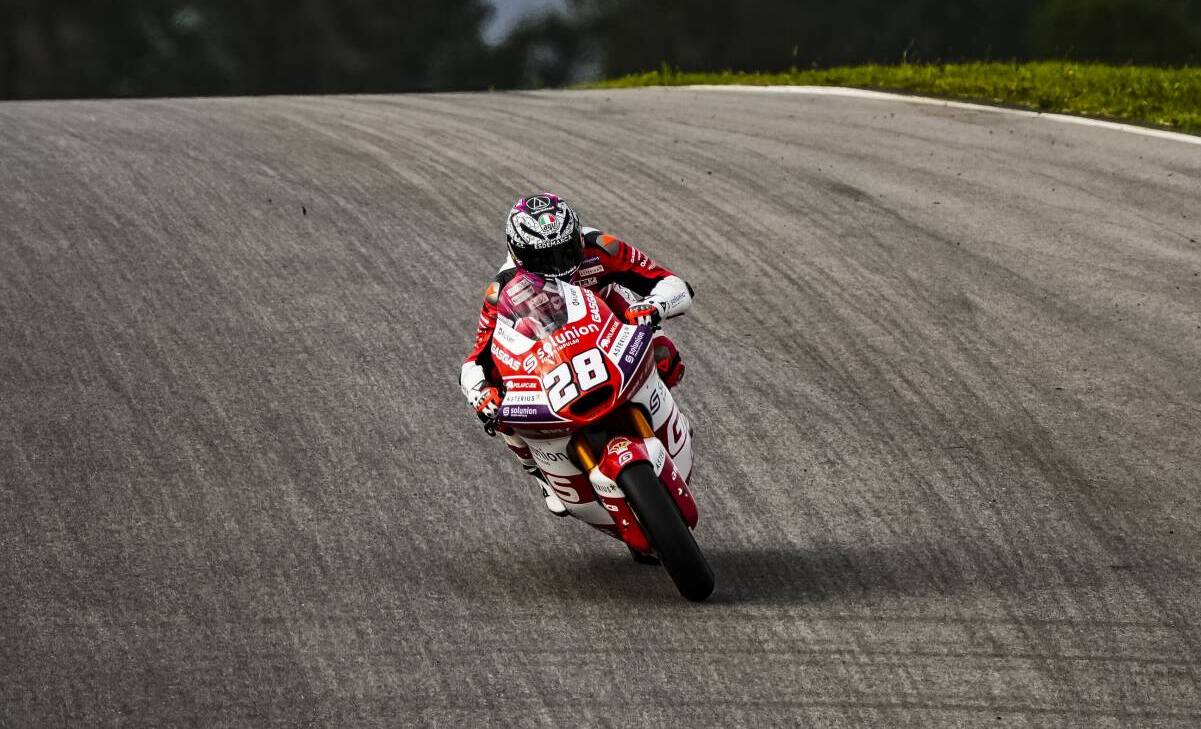 Izan Guevara, débuts en Moto2 sur la piste de sa première victoire mondiale