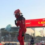 Leclerc F1 GP Baku Ferrari Mercedes