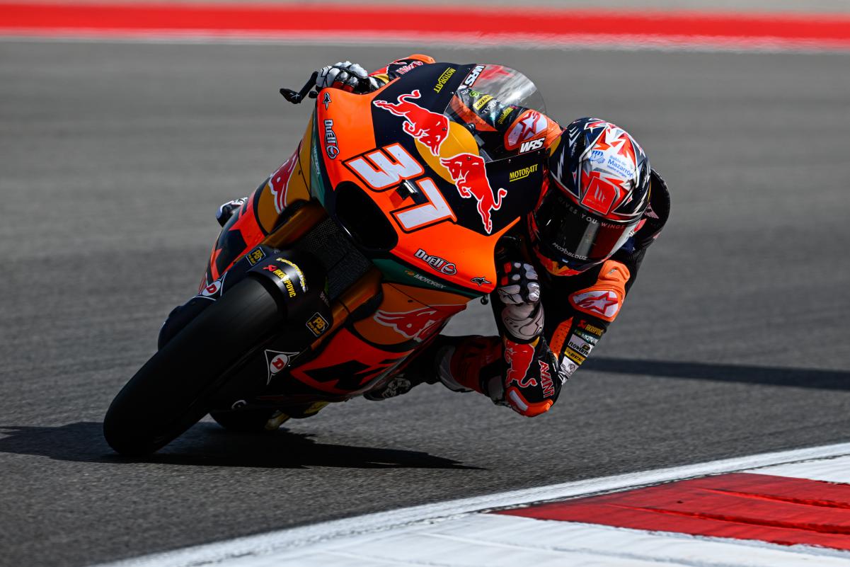 Moto2 Austin, Prove 2 : Ci pense Pedro Acosta, Tony Arbolino 2e