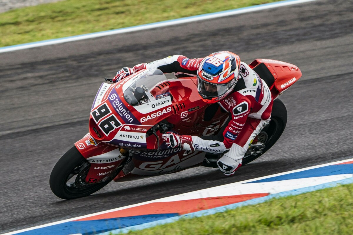 Moto2 Austin, Prove 1 : Jake Dixon dans testa, Arbolino 9°