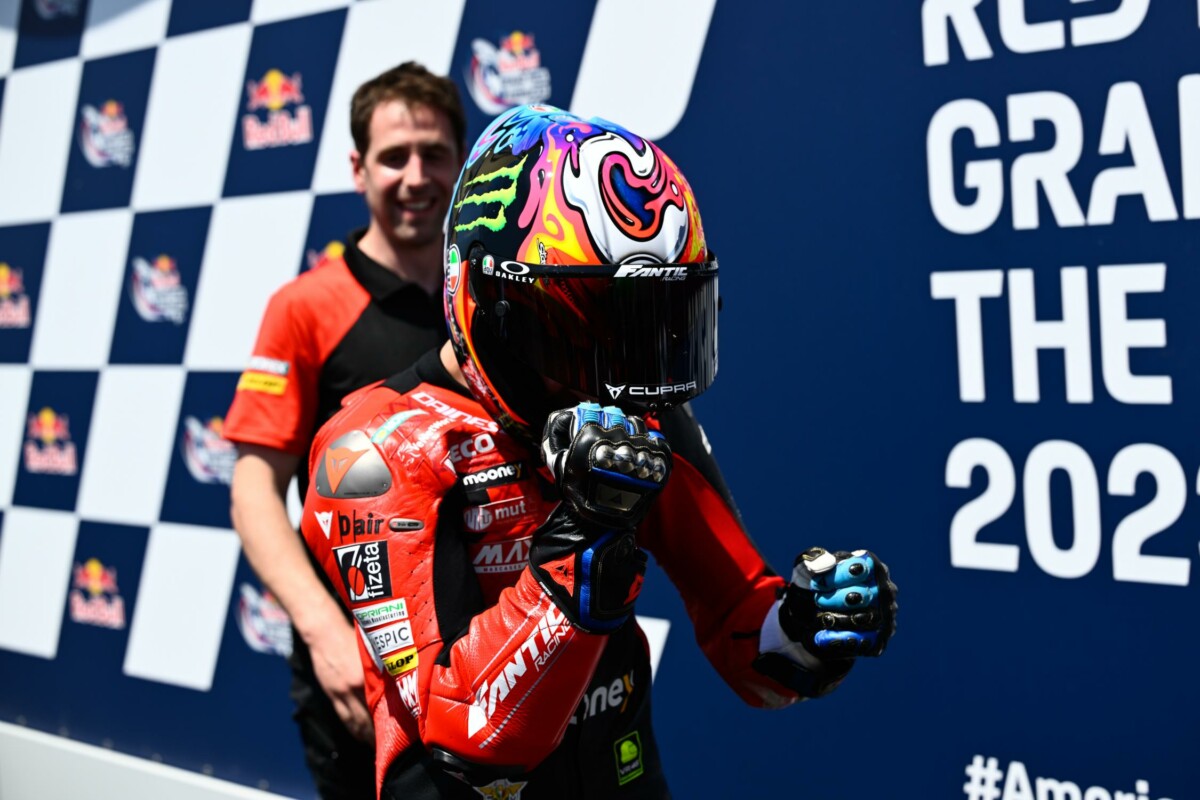 Moto2 : Celestino Vietti vole en qualifications, est-ce le signe d’un come-back ?