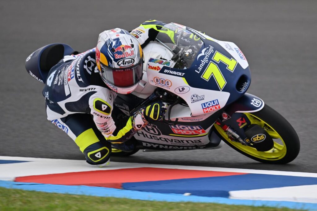 Moto3 Austin: Latihan 2 di Sasaki, trio Italia di 10 besar Moto3 Austin: Treino 2 em Sasaki, trio italiano no top 10