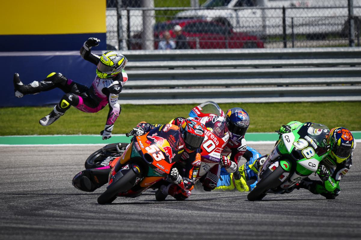 Moto3, secours Nepa : pas de fractures, juste un grave accident