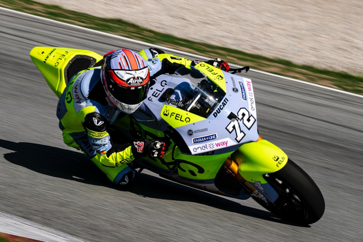 MotoE, Alessio Finello : “Le Top 10 pas loin, ça dépend de moi”