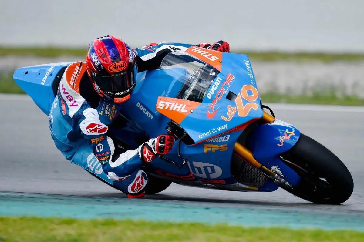 MotoE, Mattia Casadei est prêt : “J’ai cousu la moto sur moi-même”