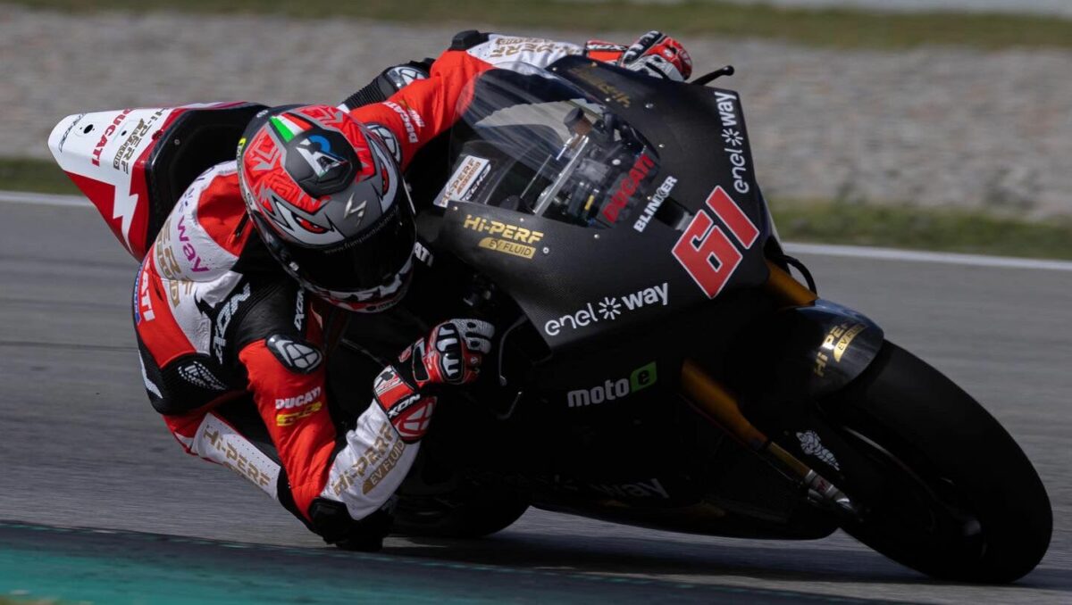 MotoE, la charge d’Alessandro Zaccone : “Nous pouvons être dans le jeu”