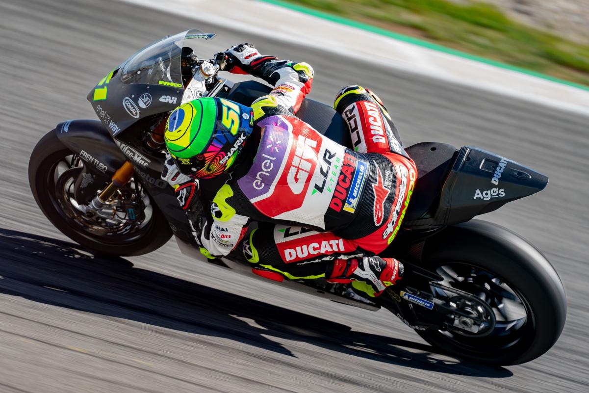 Test MotoE Barcelone, jour 2 entre tests qualificatifs et nouveaux records
