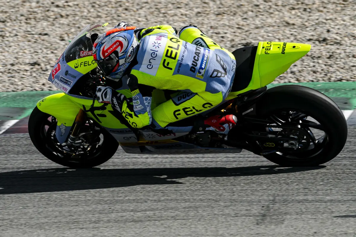MotoE, Matteo Ferrari : “Cette année le titre ou je vais vendre piadine !”