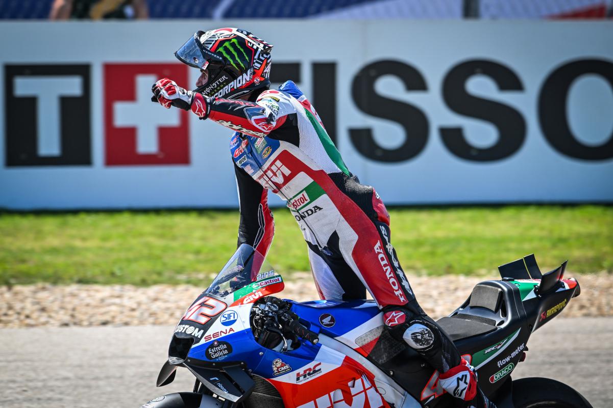 MotoGP, Alex Rins : “Je garde mon cadre, on verra dans les essais”