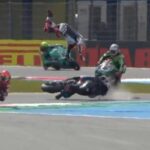 Superbike Assen Michael van der Mark caduta