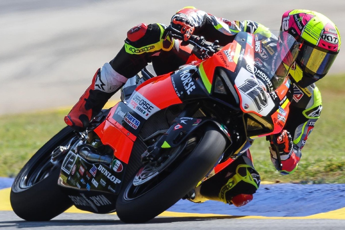 Xavi Forés med Ducati vinder i sin debut i MotoAmerica Supersport