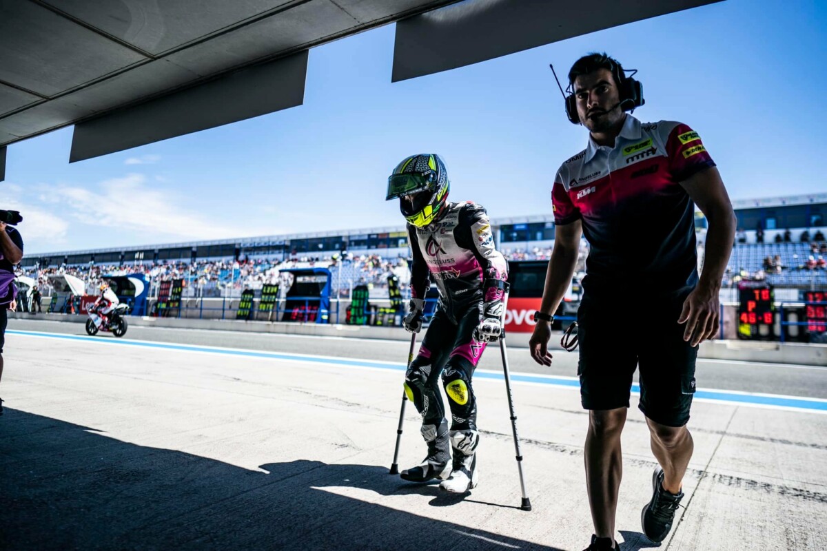 Moto3, Stefano Nepa : le cœur au-delà de l’obstacle