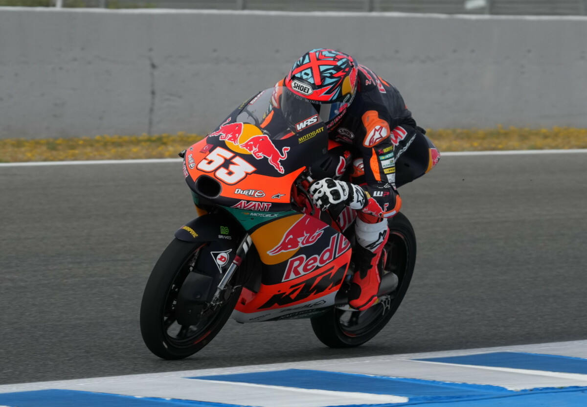 Moto3, Test Jerez : journée unique sous le signe de Deniz Oncu