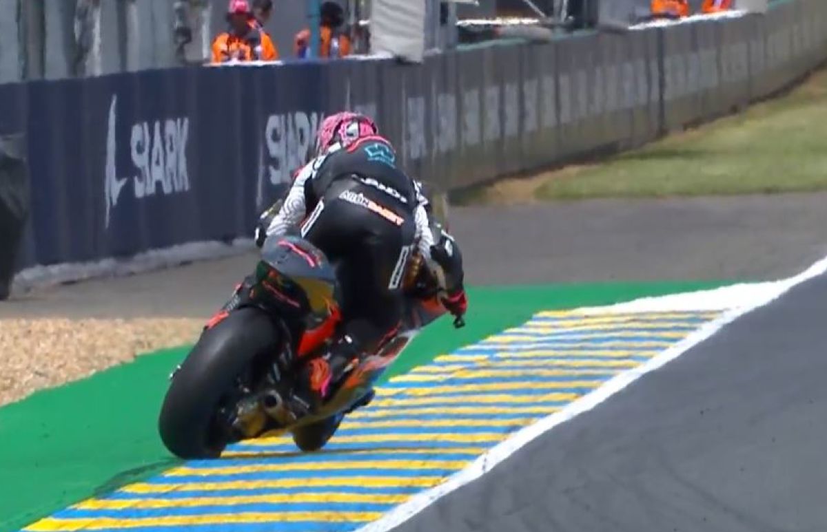 Moto2 Le Mans, Essais 2 : Canet rodéo et chutes, Vietti 5e