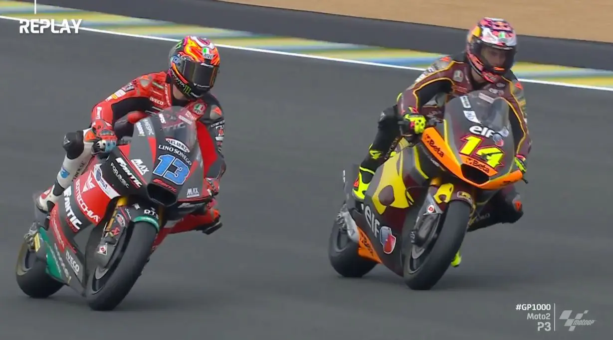 Moto2 Le Mans, Arbolino : “Il nous faut un bon samedi”.  Vietti tombe dans les essais 3
