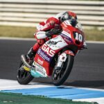 JuniorGP Estoril: řev Carrara v Moto3, Antonelli pódium v ​​Moto2