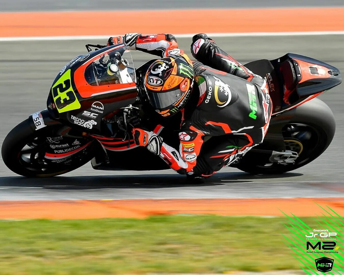 JuniorGP Moto2, MMR avec Antonelli, Toth et Volpi : la charge de Morlacchi