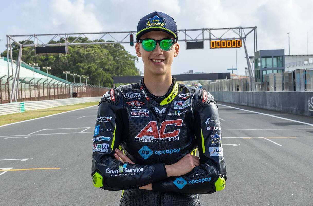 Luca Lunetta quelles nouvelles, il sera un joker en Moto3 au Mugello