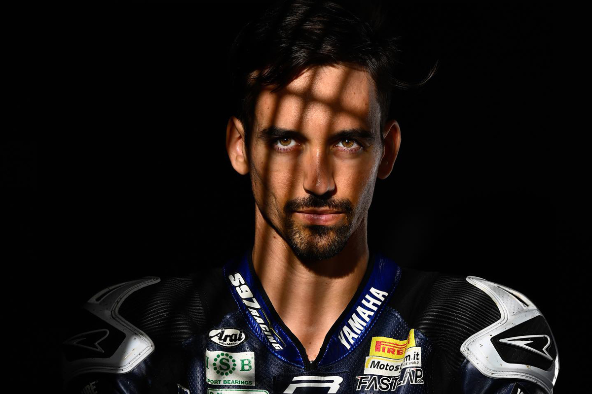 Superbike på Misano men Roberto Tamburini tävlar i vampyrernas land