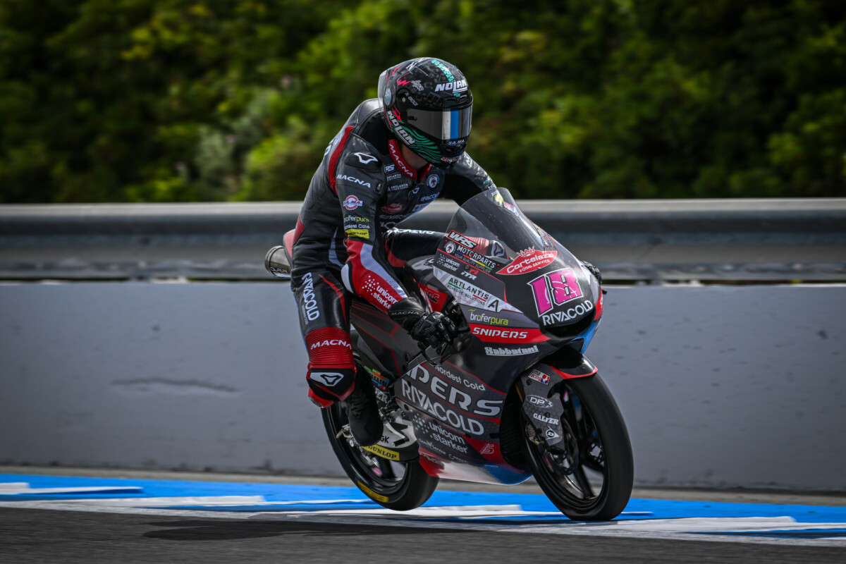 Moto 3, Matteo Bertelle va à l’école : “Regarder Fenati m’aide”