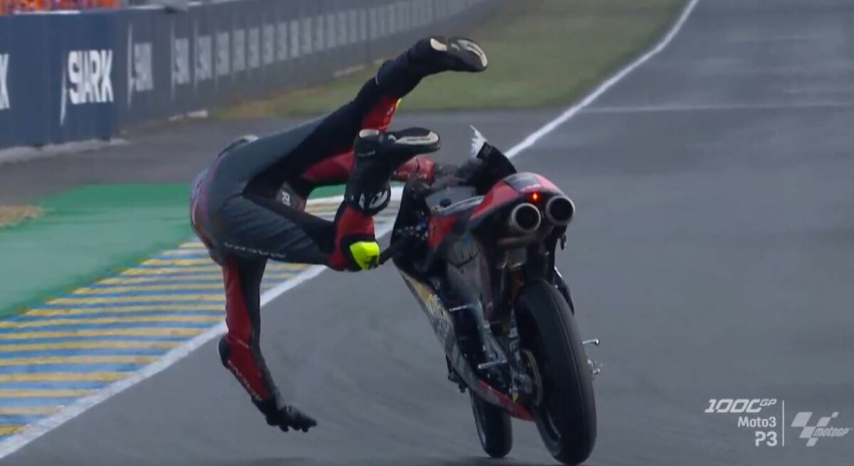 Moto3 Le Mans : Essais 3 sous la pluie, Bertelle s’envole !